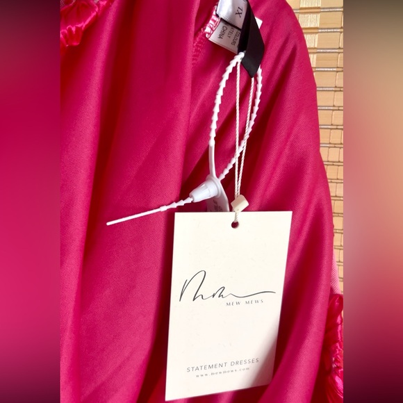 *NWT SIZE XL* Long Sleeve Backless Flower Mini Dress - Picture 12 of 13